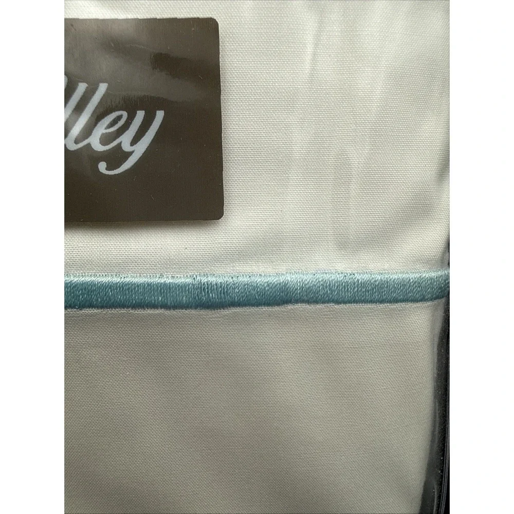 peacock alley pillow cases Boutique Sea Blue Standard Pair New